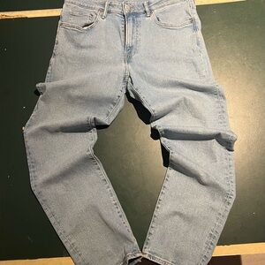 H&M Men's Regular Fit Light Blue Jeans